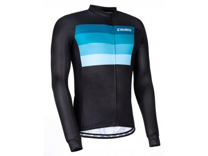 Dres s dlouhým rukávem PELLS Lines Blue (Varianta M)