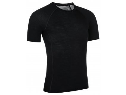 Triko PELLS Merino Black (Varianta XS)