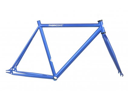 frameset fixie bike blue