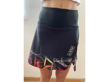 Cyklokraťasy se sukýnkou Kolor Neon AI