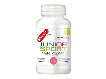 PENCO Multivitamíny pro děti Junior Sport Multivitamin 150 bonbonů Jahoda