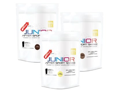 PENCO TESTPACK JUNIOR AFTER SPORT SHAKE 250g Vanilka + Choco cookie + Choco