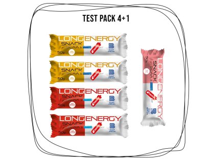 PENCO TEST PACK 4+1 LONG ENERGY SNACK 50g