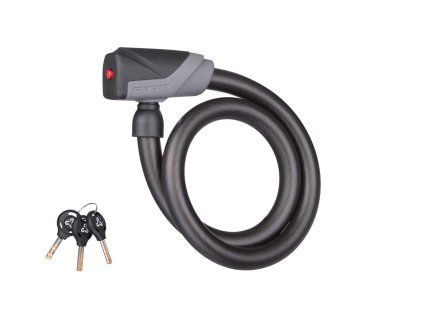 Zámek spirálový CTM CABLE, 18x800mm