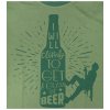 climbbeer green organic cotton t shirt 2