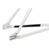 fixie light frameset white 6