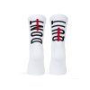 Sportovní ponožky DON'T QUIT - WHITE (Velikost ponožek L-XL (42-46))