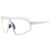 Fotochromatické sportovní brýle KOLOR 1073 White/Grey