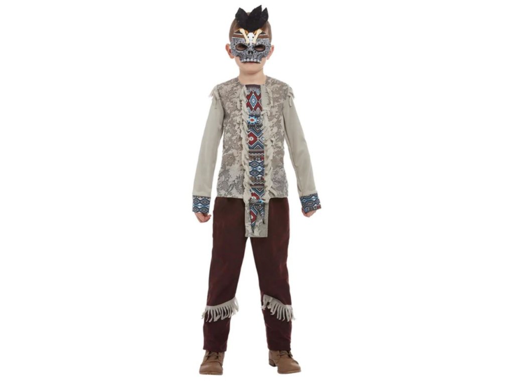 Kostým detský Spirit Warrior, veľkosť : (Číslo/produkt L)