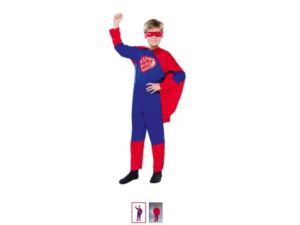 Detský kostým Super hrdina 122/128