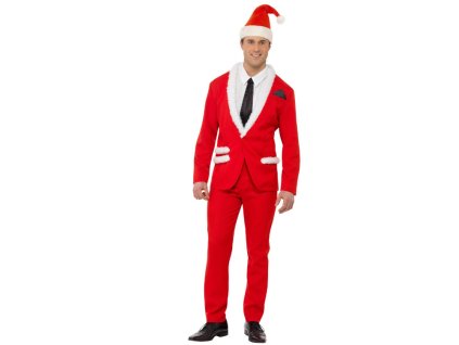 Cool kostým Santa, červená, veľkosť L