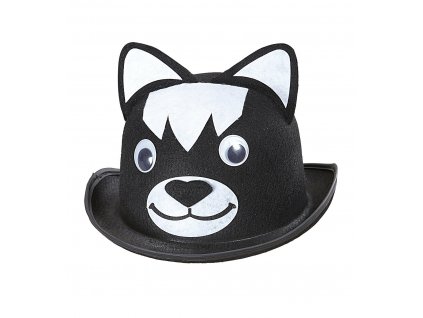 Filcový klobúk Mačka