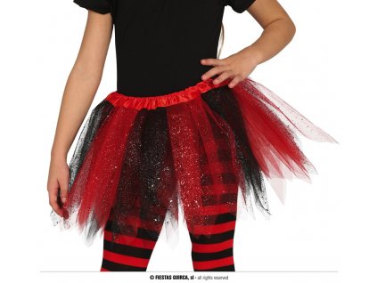 Detská halloween tutu sukňa 30 cm