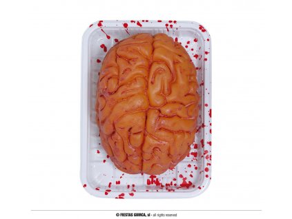 Halloween dekorácia mozog