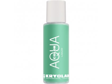 Kryolan Aquacolor liquid 150ml tyrkysová