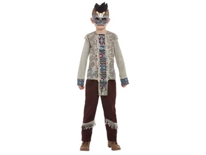 Kostým detský Spirit Warrior, veľkosť : (Číslo/produkt L)