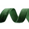 Zamatová stuha šírka 25 mm zelená
