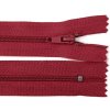 Špirálový zips šírka 3 mm dĺžka 20 cm pinlock, bordo