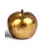 Dekorácia jablko metalické, zlaté