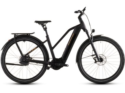 Cube Kathmandu Hybrid Comfort SLX 800 (Veľkosť Trapeze 58 cm, Farba solareclipse´n´gold)