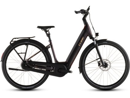 Cube Supreme Hybrid Comfort Pro 600 (Veľkosť Easy Entry 58 cm, Farba solareclipse´n´gold)