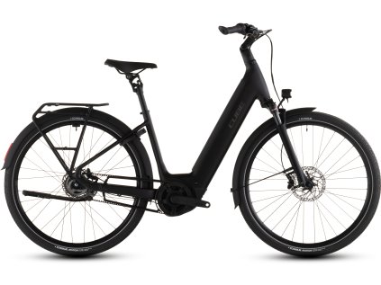 Cube Supreme RT Hybrid Deluxe EX 600 (Veľkosť Easy Entry 58 cm, Farba black´n´chrome)