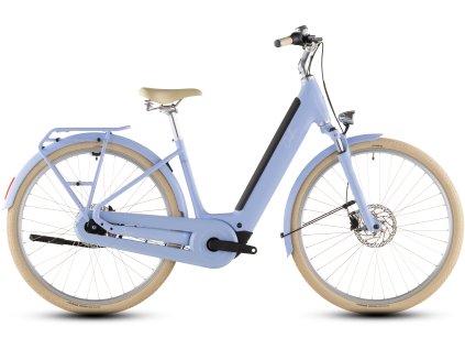 Cube Aruba Hybrid 600 (Veľkosť Easy Entry 58 cm, Farba blueblossom´n´creme)