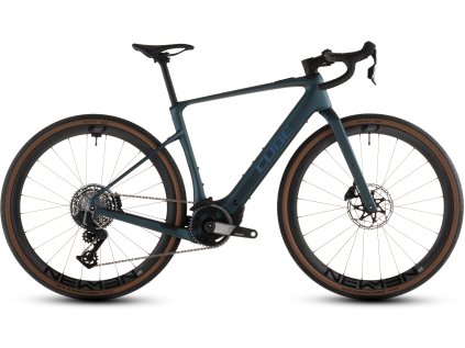 Cube Nuroad Hybrid C:62 SLT 400X (Veľkosť XL, Farba royalgreen´n´crisscross)