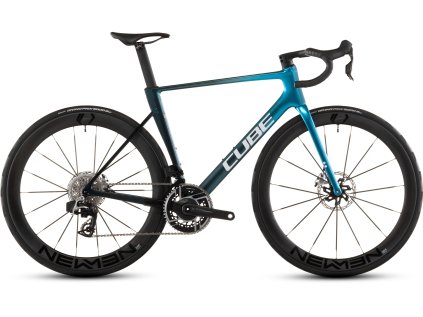 Cube Litening AIR C:68X SLX (Veľkosť 60 cm, Farba chromeblue´n´ liquidblue)