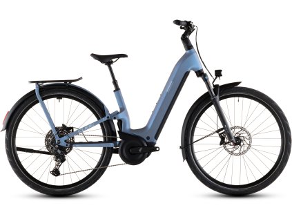 Cube Kathmandu Hybrid ONE11 HPC Pro 800 (Veľkosť Easy Entry 58 cm, Farba hazeblue´n´blue)