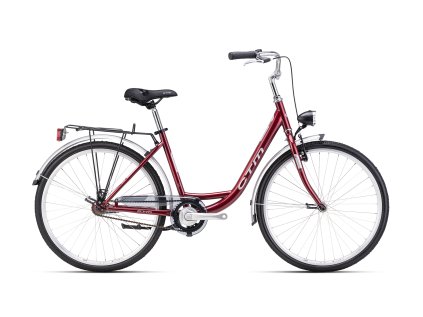 OLIVIA 1.0 (Veľkosť 17" (430), Farba bordová perleť / strieborná)