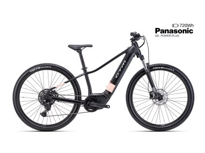 RUBY GX 27,5" (Veľkosť S ( 14"), Farba matná čierna / lesklá staroružová)