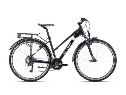 BORA 1.0 trek (Veľkosť M (16"), Farba matná čierna / pastelová oranžová)