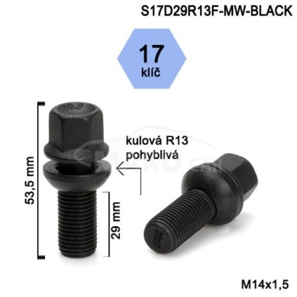 S17D29R13F MW BLACK 1