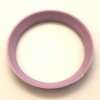 Vymezovací kroužek 82,0 / 71,5 plast, růžová, přesah kužele 4mm