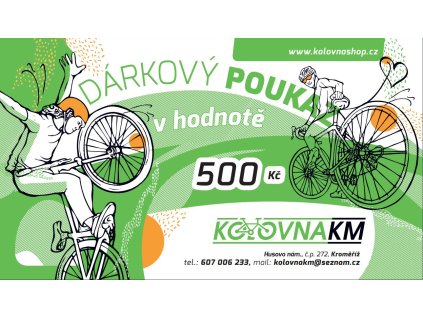Dárkový poukaz 500 Kč