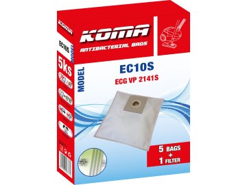 Koma EC10S - Sáčky do vysavače ECG VP 2141S textilní