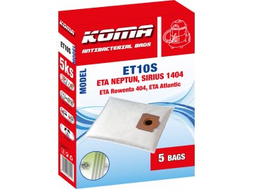 Koma ET10S - Sáčky do vysavače ETA Neptun 1404, 3404, Rowenta 0404 textilní