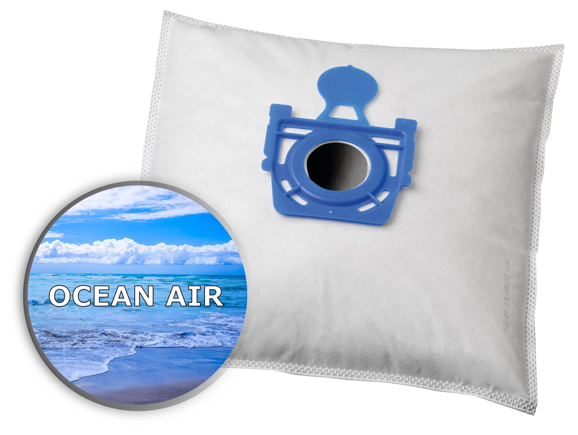 KOMA ZE01PL AROMATIC BAGS OCEAN AIR - Zelmer Cobra, Flip, Furio s plastovým čelem, 4ks