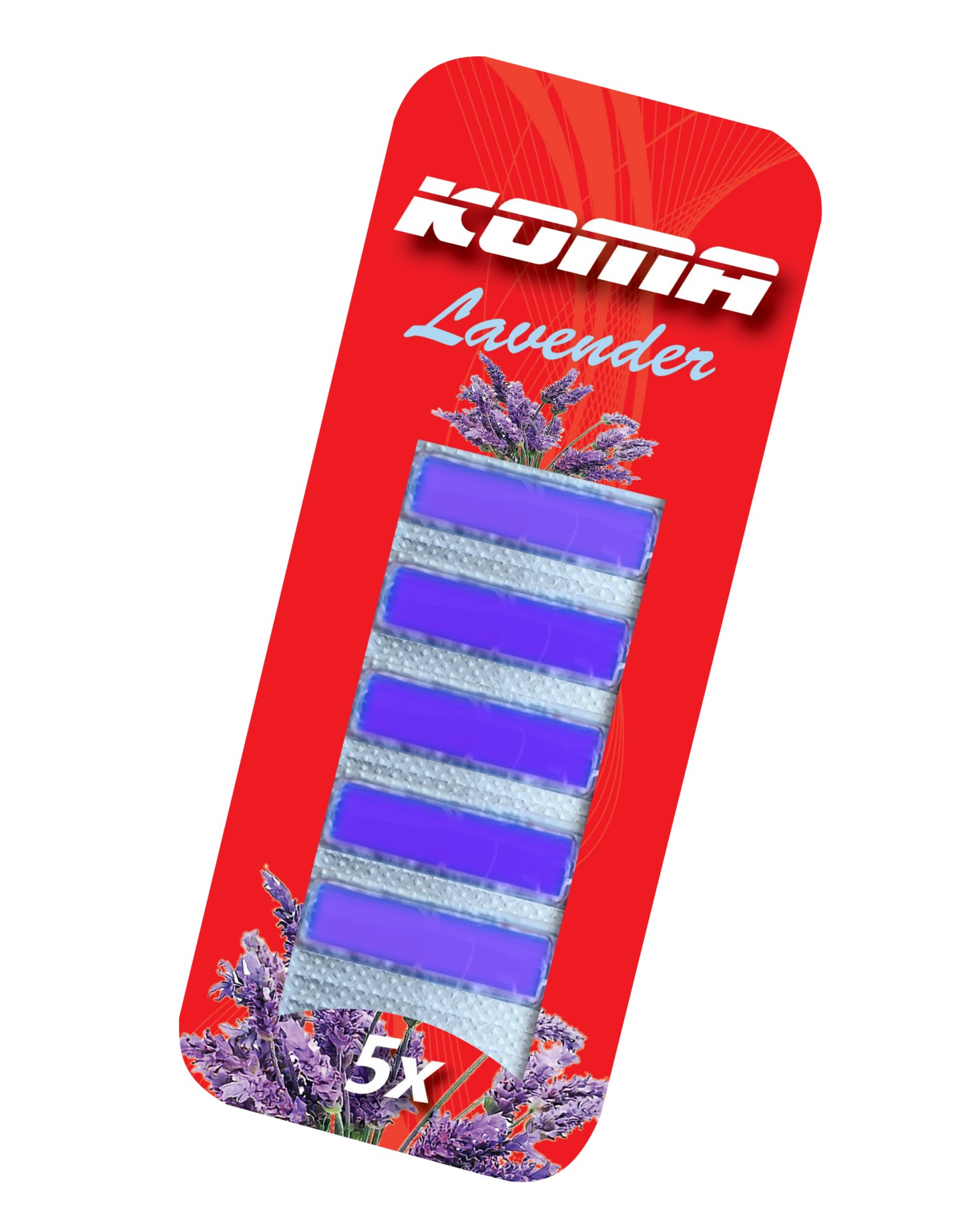 Vůně do vysavače KOMA LAVENDER, 5ks v balení