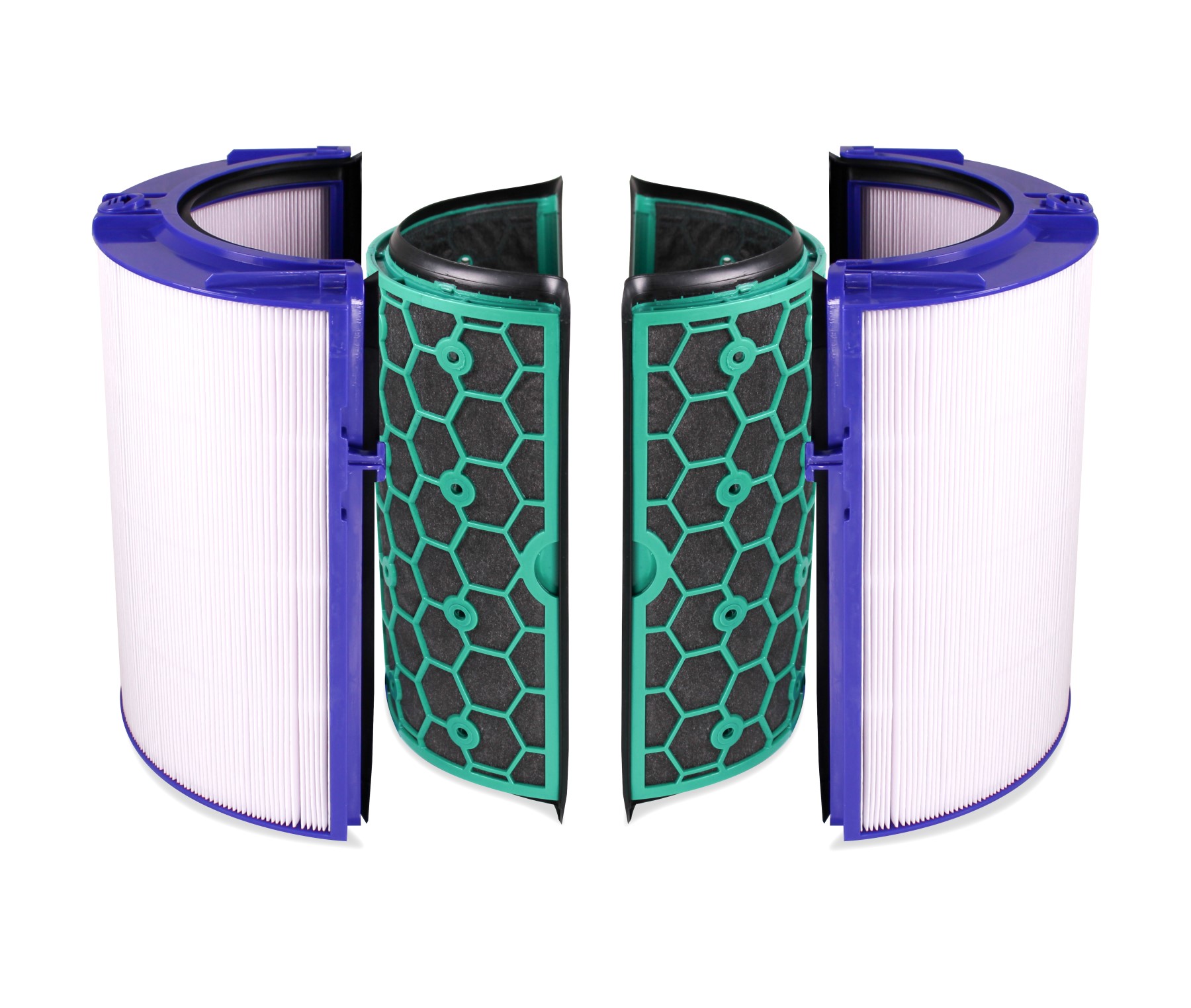 KOMA Hepa filtr a uhlíkový filtr pro čističky vzduchu Dyson HP04, TP04