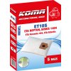 Koma ET10S - Sáčky do vysavače ETA Neptun 1404, 3404, Rowenta 0404 textilní