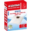 Koma ET07S - Sáčky do vysavače ETA Optimo 1406, Astro 1410, Aquill 1412 textilní