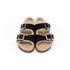 Bravo Shearling Glossy Black/Sand