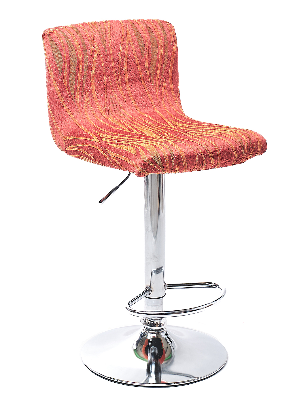 Komashop Potah na barovou židli IRIS Barva: Oranžová
