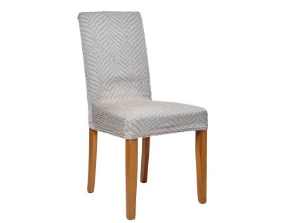 Návlek na stoličku KLÁRA (Farba tmavo-hnedá)