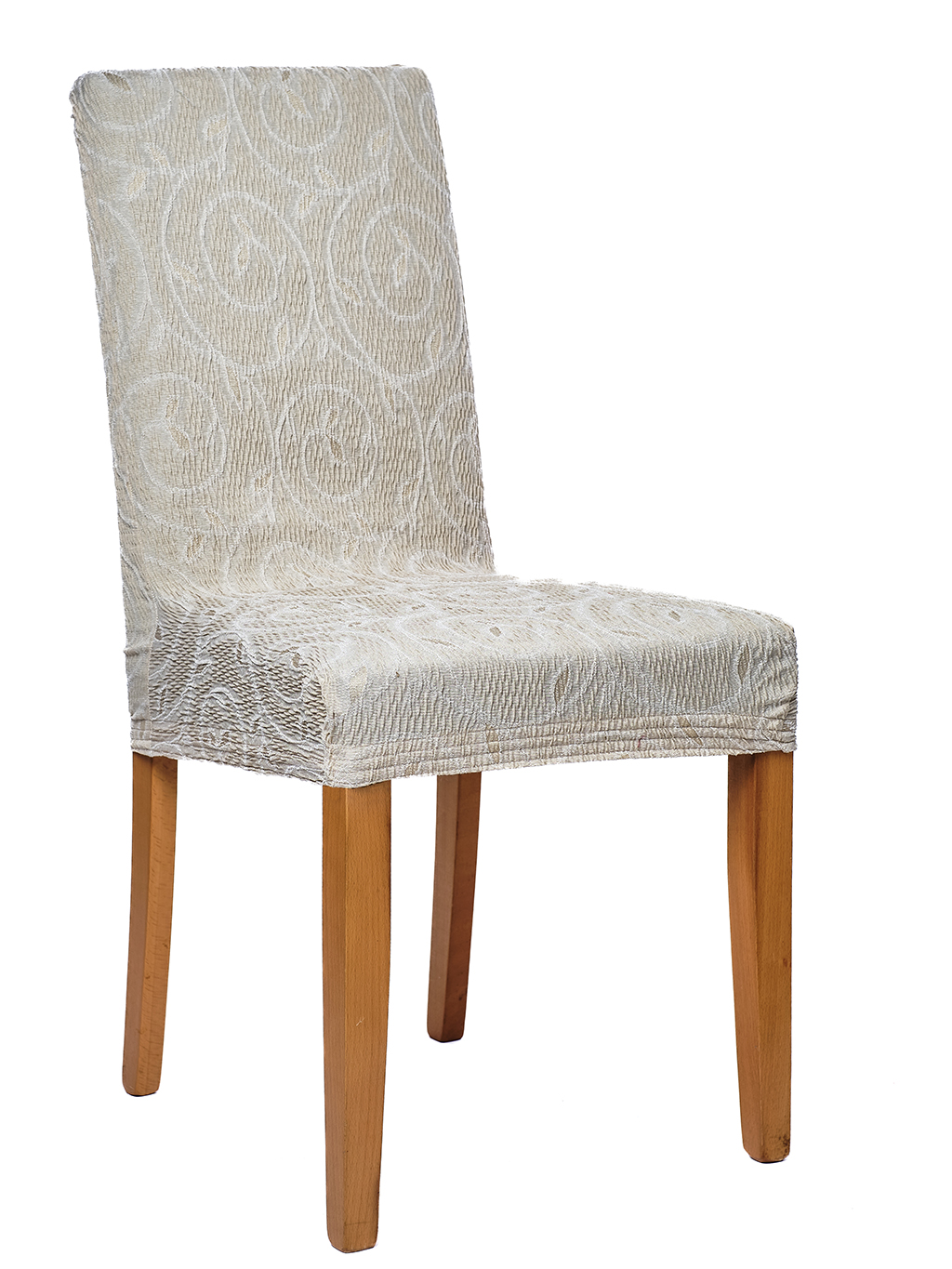 Komashop Návlek na stoličku SYLVIA Farba: béžová