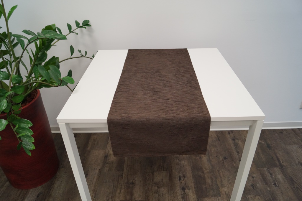 Komashop Obrus BARBORA Farba: Hnedá,, Rozmer: 85 x 85 cm,