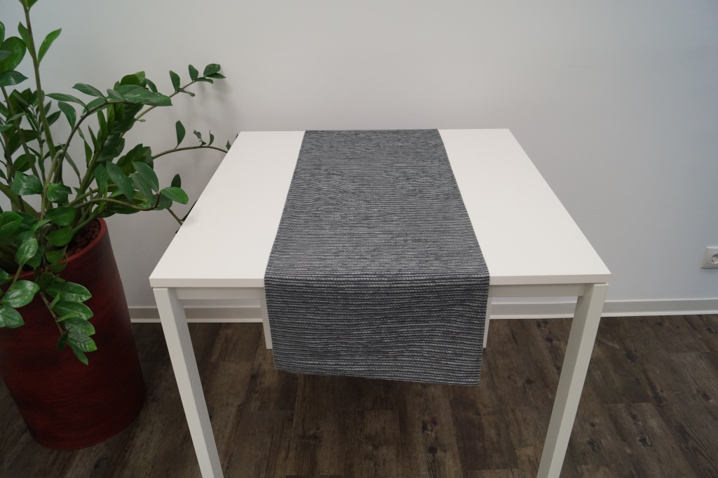 Komashop Obrus BARBORA Farba: Šedá,, Rozmer: 85 x 85 cm,