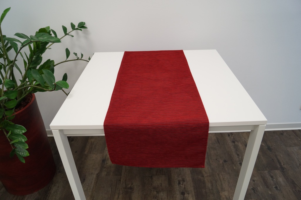 Komashop Obrus BARBORA Farba: Bordová,, Rozmer: 85 x 85 cm,